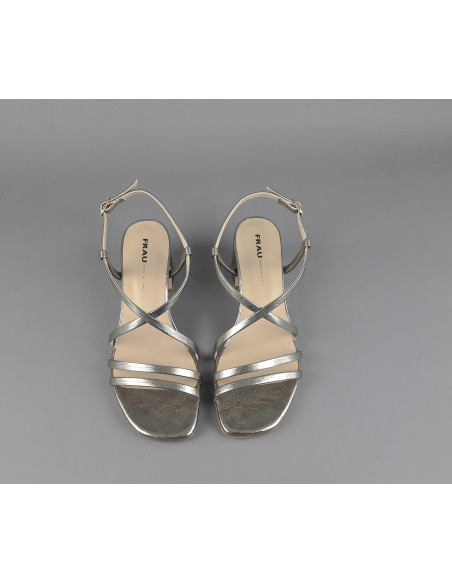 Frau _ _ Sandalo Donna Pelle Metal Listelli Prezzo 149,00