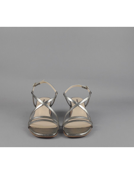 Frau _ _ Sandalo Donna Pelle Metal Listelli Prezzo 149,00