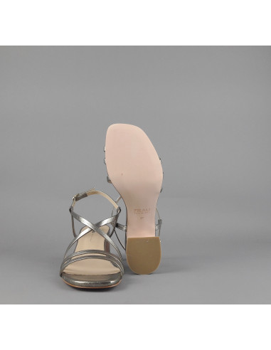 Frau _ _ Sandalo Donna Pelle Metal Listelli Prezzo 149,00