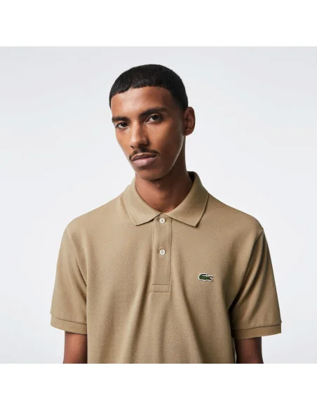 Lacoste _ _ Polo Uomo In Piqué Di Cotone Talpa Prezzo 110,00