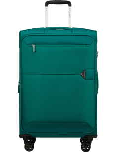 Samsonite _ _ Trolley Medium Urbify Nylon Verde Scuro Prezzo 199,00