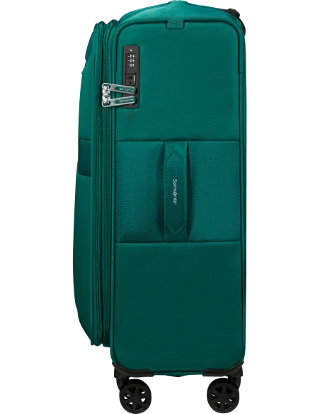 Samsonite _ _ Trolley Medium Urbify Nylon Verde Scuro Prezzo 199,00