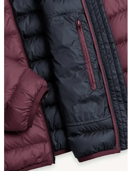 Colmar Piumino Uomo Tessuto Tecnico Bordeaux Cappucio Fisso Prezzo 370,00