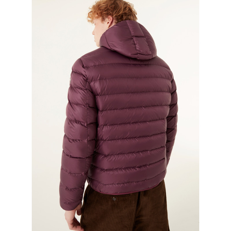 Colmar Piumino Uomo Tessuto Tecnico Bordeaux Cappucio Fisso Prezzo 370,00