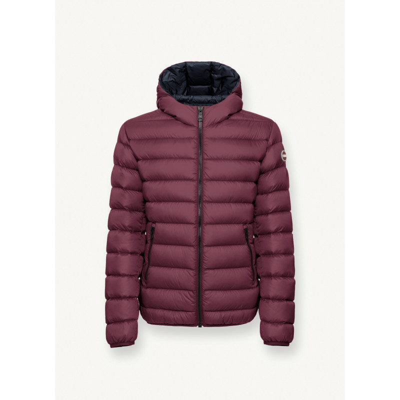 Colmar Piumino Uomo Tessuto Tecnico Bordeaux Cappucio Fisso Prezzo 370,00