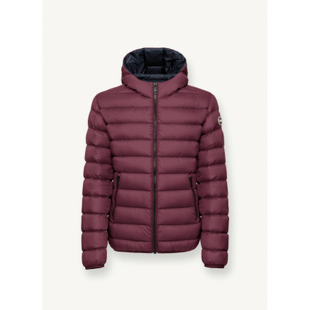 Colmar Piumino Uomo Tessuto Tecnico Bordeaux Cappucio Fisso Prezzo 370,00