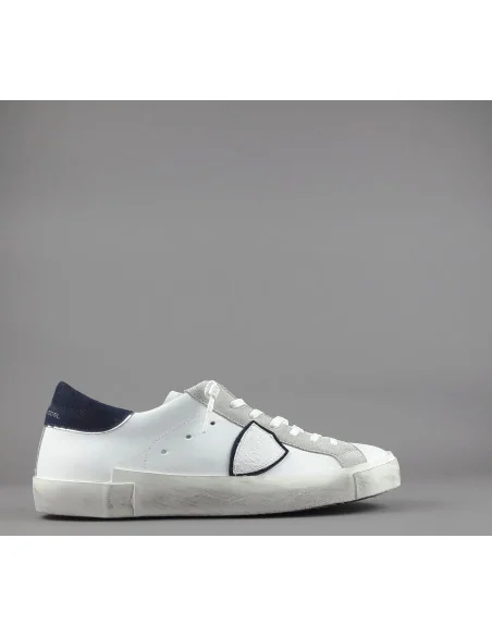 Philippe Model /// Sneakers Uomo Paris x Pelle Bianco Prezzo 320,00