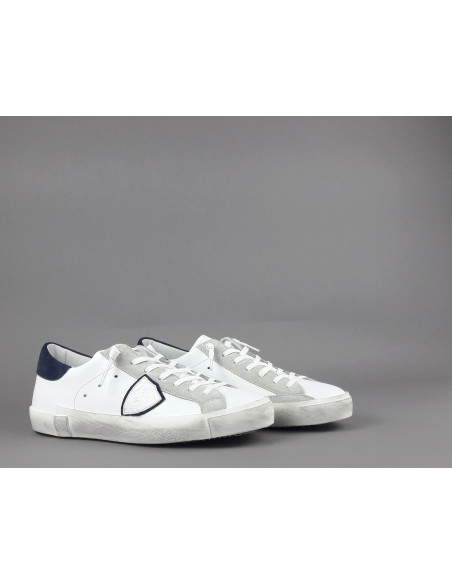 Philippe Model /// Sneakers Uomo Paris x Pelle Bianco Prezzo 320,00