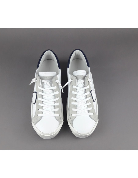 Philippe Model /// Sneakers Uomo Paris x Pelle Bianco Prezzo 320,00