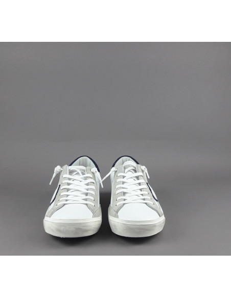 Philippe Model /// Sneakers Uomo Paris x Pelle Bianco Prezzo 320,00