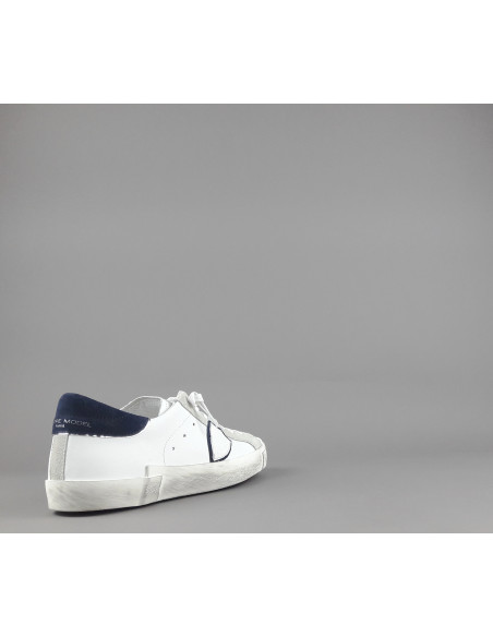 Philippe Model /// Sneakers Uomo Paris x Pelle Bianco Prezzo 320,00