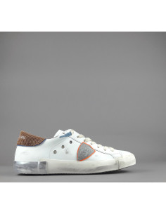Philippe Model /// Sneakers Uomo Paris x Pelle Bianco Prezzo 340,00
