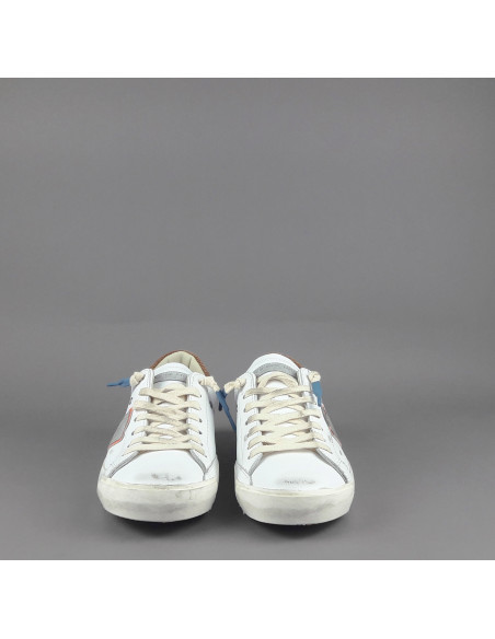 Philippe Model /// Sneakers Uomo Paris x Pelle Bianco Prezzo 340,00