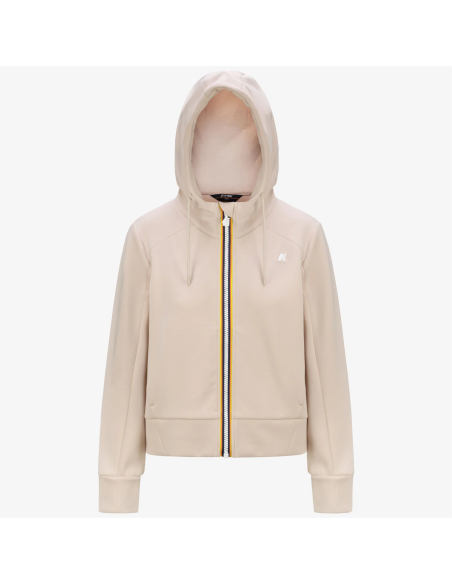 K-Way /// Felpa Donna Divine Spacer Nude Prezzo 150,00