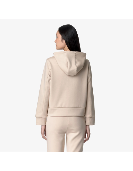 K-Way /// Felpa Donna Divine Spacer Nude Prezzo 150,00