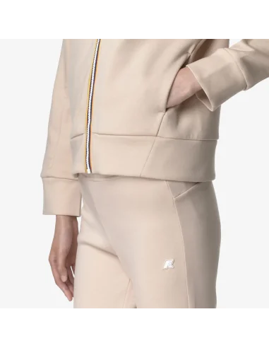 K-Way /// Felpa Donna Divine Spacer Nude Prezzo 150,00