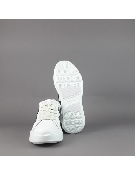 Hogan /// Rebel Donna H564 Pelle Nappa Bianco Prezzo 390,00