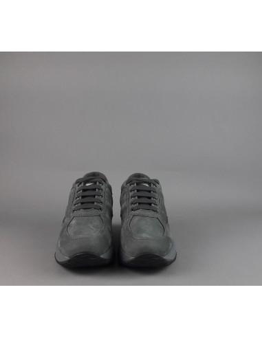 Hogan /// Interactive Uomo Nabuk Grigio Scuro Prezzo 420,00