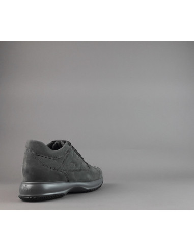 Hogan /// Interactive Uomo Nabuk Grigio Scuro Prezzo 420,00