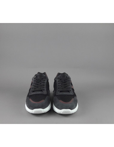 Hogan /// Interactive3 Uomo Camoscio Tela Antracite H Cucita Prezzo 360,00