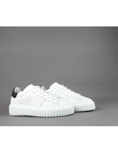 Hogan /// H-Stripes Uomo H645 Pelle Nappa Bianco Prezzo 420,00