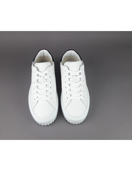 Hogan /// H-Stripes Uomo H645 Pelle Nappa Bianco Prezzo 420,00