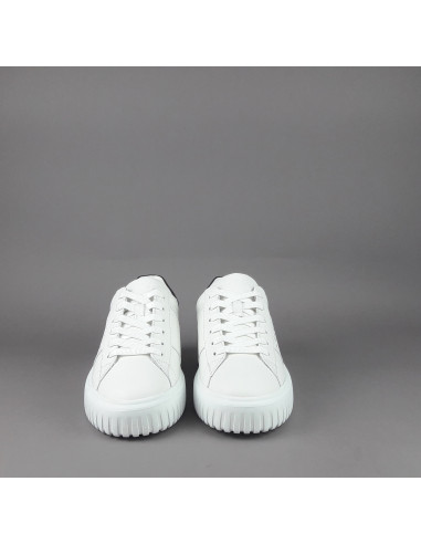 Hogan /// H-Stripes Uomo H645 Pelle Nappa Bianco Prezzo 420,00