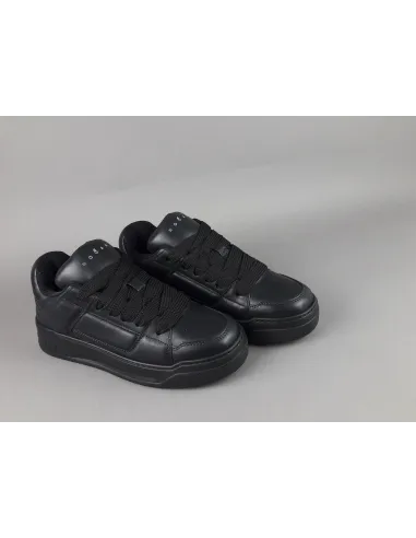 Hogan /// Sneakers Chamallow Uomo Pelle Nappa Nero Prezzo 470,00