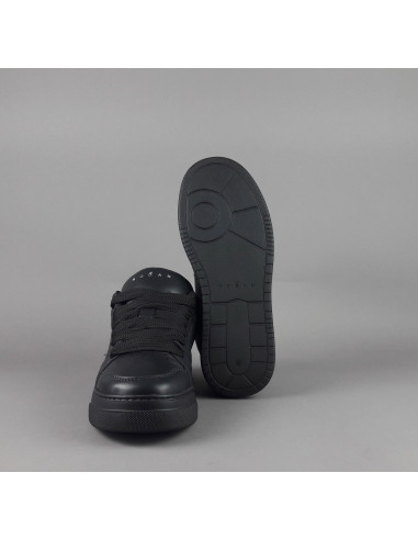 Hogan /// Sneakers Chamallow Uomo Pelle Nappa Nero Prezzo 470,00