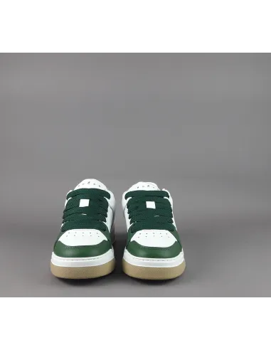 Hogan /// Sneakers Chamallow Uomo Pelle Nappa Bianco/Verde Prezzo 470,00