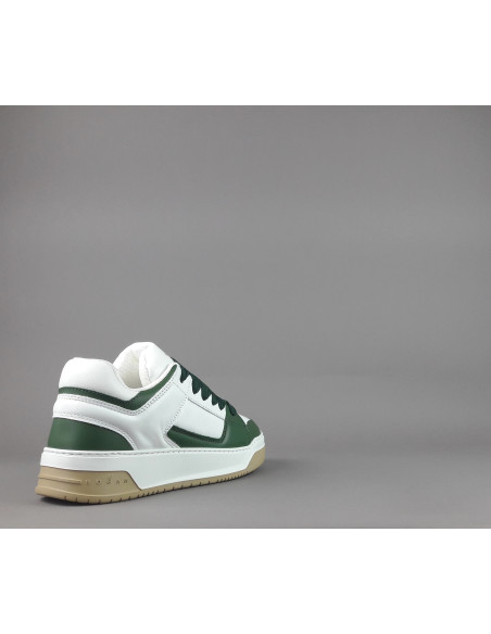 Hogan /// Sneakers Chamallow Uomo Pelle Nappa Bianco/Verde Prezzo 470,00