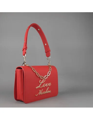 Love Moschino /// Borsa A Spalla Donna Pu Rosso Prezzo 230,00