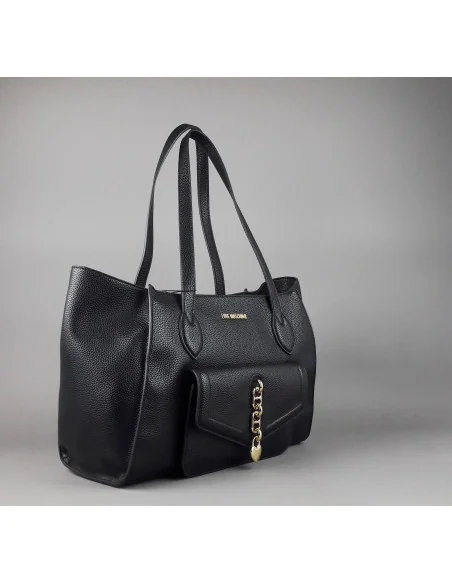 Love Moschino /// Shopper Donna Pu Nero Prezzo 195,00