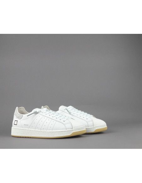 D.A.T.E. /// Base Sneakers Uomo Pelle Bianco Prezzo 185,00