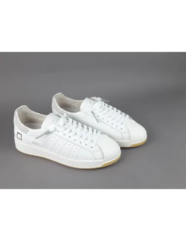 D.A.T.E. /// Base Sneakers Uomo Pelle Bianco Prezzo 185,00