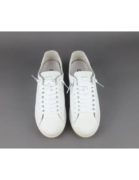D.A.T.E. /// Base Sneakers Uomo Pelle Bianco Prezzo 185,00