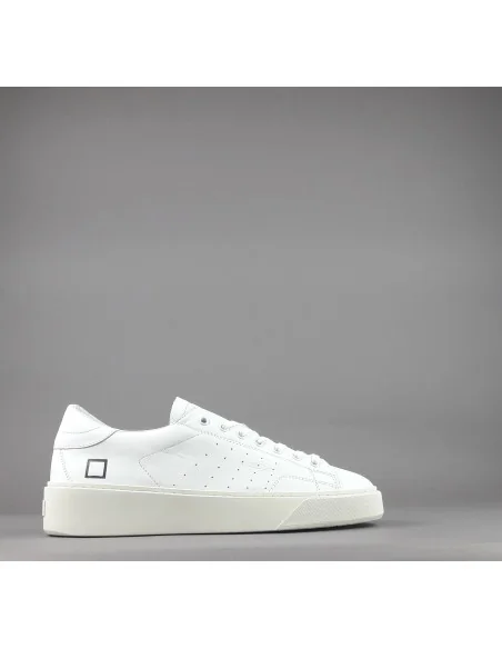 D.A.T.E. /// Levante Sneakers Uomo Pelle Bianco Prezzo 195,00