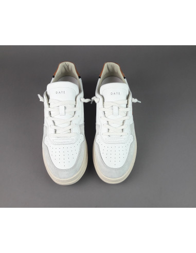 D.A.T.E. /// Court 2.0 Sneakers Uomo Pelle Bianco Prezzo 190,00