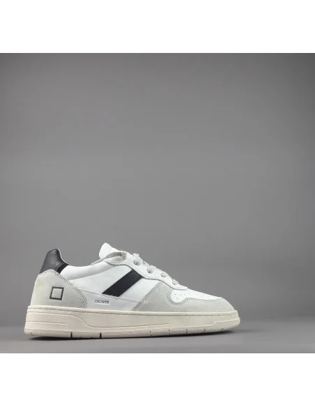 D.A.T.E. /// Court 2.0 Sneakers Uomo Pelle Bianco Prezzo 190,00