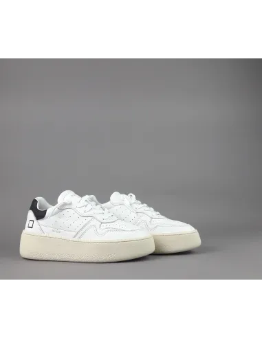 D.A.T.E. /// Step Sneakers Donna Pelle Bianco Prezzo 195,00
