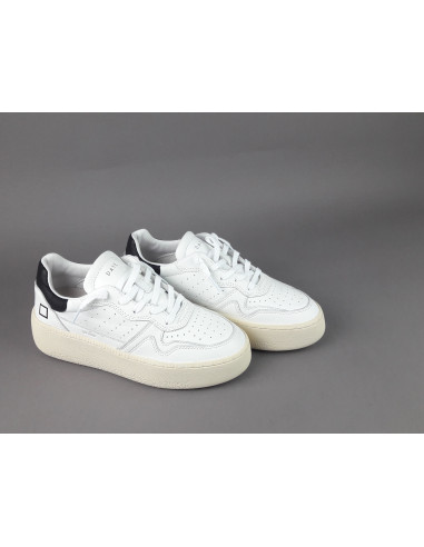 D.A.T.E. /// Step Sneakers Donna Pelle Bianco Prezzo 195,00