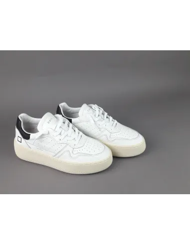 D.A.T.E. /// Step Sneakers Donna Pelle Bianco Prezzo 195,00