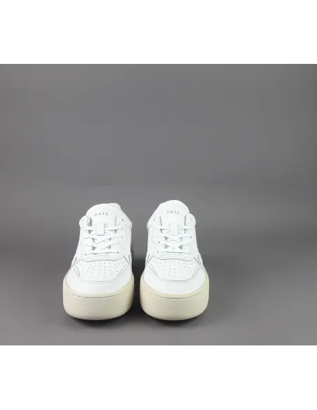 D.A.T.E. /// Step Sneakers Donna Pelle Bianco Prezzo 195,00
