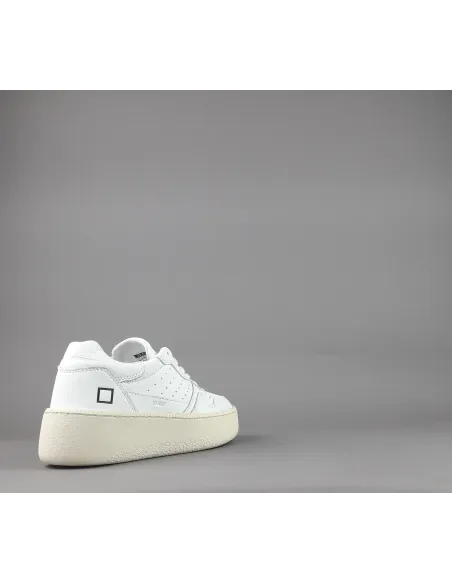 D.A.T.E. /// Step Sneakers Donna Pelle Bianco Prezzo 195,00