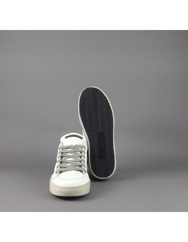 Ama Brand /// Sneakers Donna Slam Pelle Bianco Spoiler Glitter Prezzo 199,00