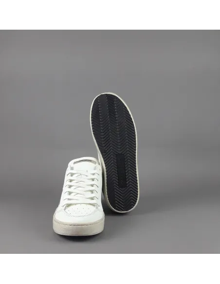 Ama Brand /// Sneakers Donna Slam Pelle Bianco Spoiler Glitter Prezzo 199,00