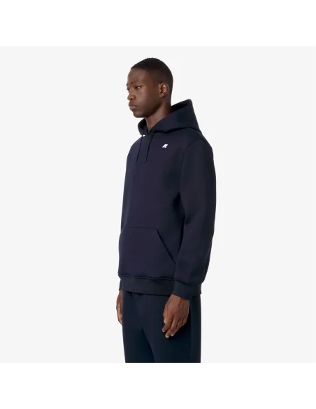 K-Way /// Felpa Uomo Bernie Scuba Stretch Blu Scuro Prezzo 140,00