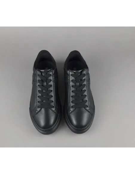 Hogan /// Sneakers H365 Uomo Pelle Nappa Nero H Canaletto Prezzo 320,00
