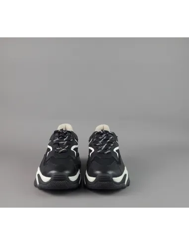 ASH /// Sneakers Donna Addict Pelle Tela Nero Prezzo 285,00