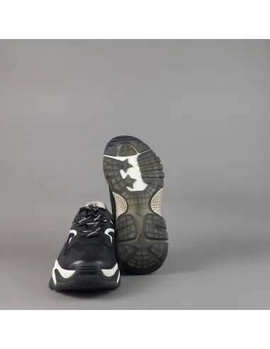 ASH /// Sneakers Donna Addict Pelle Tela Nero Prezzo 285,00